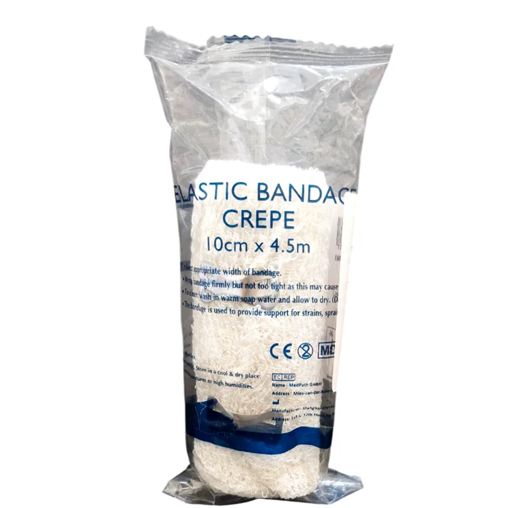 White Crepe Bandage 10 cm