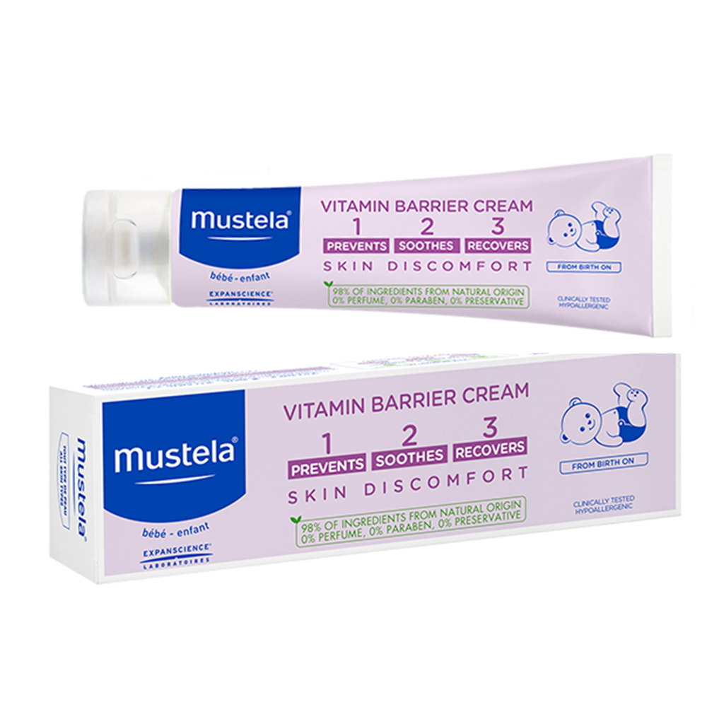Mustela Cream Baby Barrier Nappy Area 100 ml