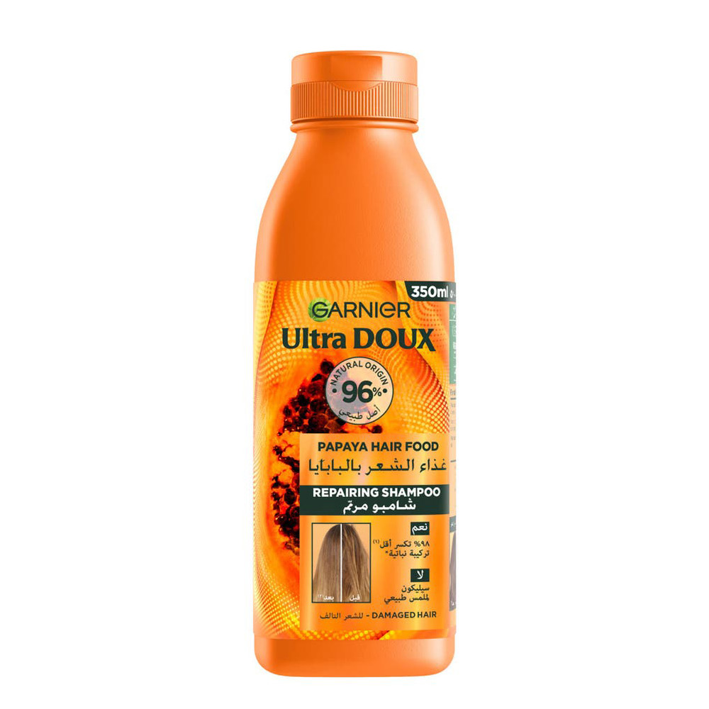 Garnier Hair Shampoo Ultra Doux Repairing Papaya 350 ml