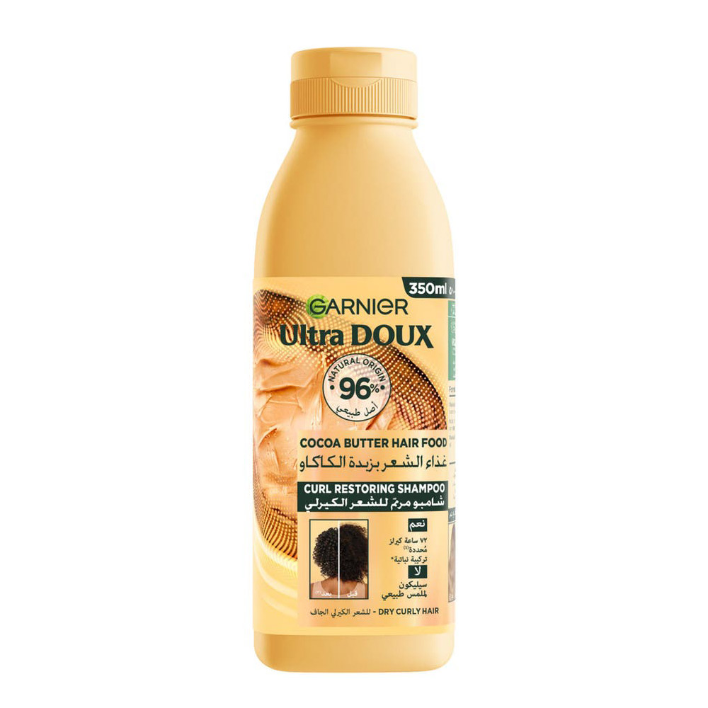 Garnier Hair Shampoo Ultra Doux Cocoa Butter Gojoba Oil 350 ml