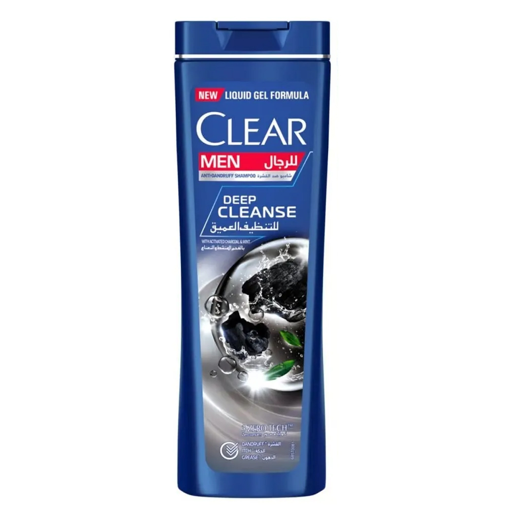 Clear Hair Shampoo Men Charcol 350 ml