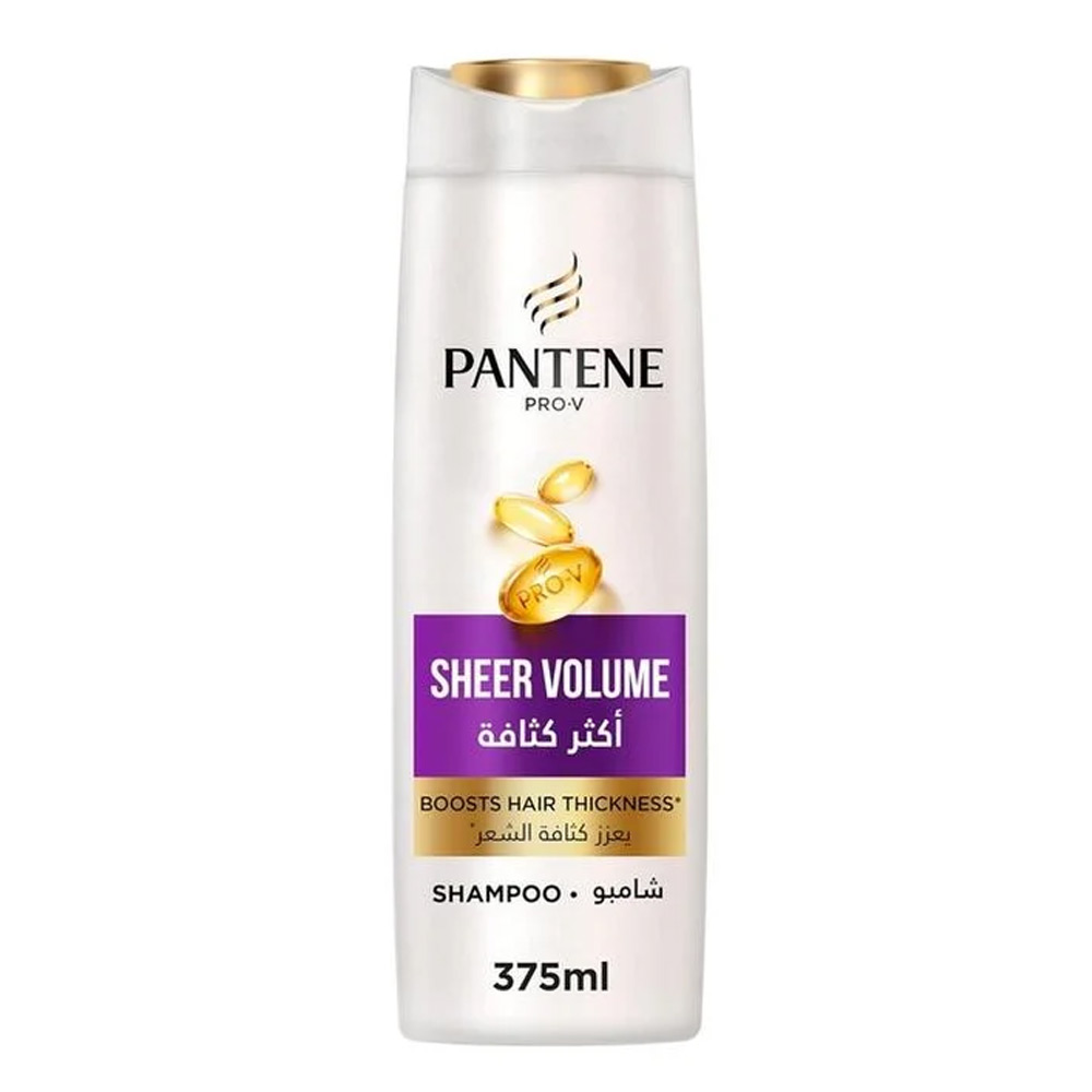 Pantene Hair Shampoo Sheer Volume 375 ml