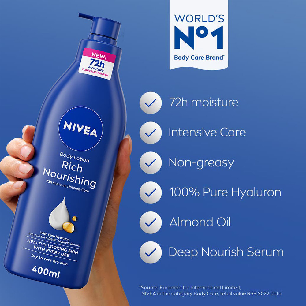 Nivea Body Lotion Repair Care 400 ml
