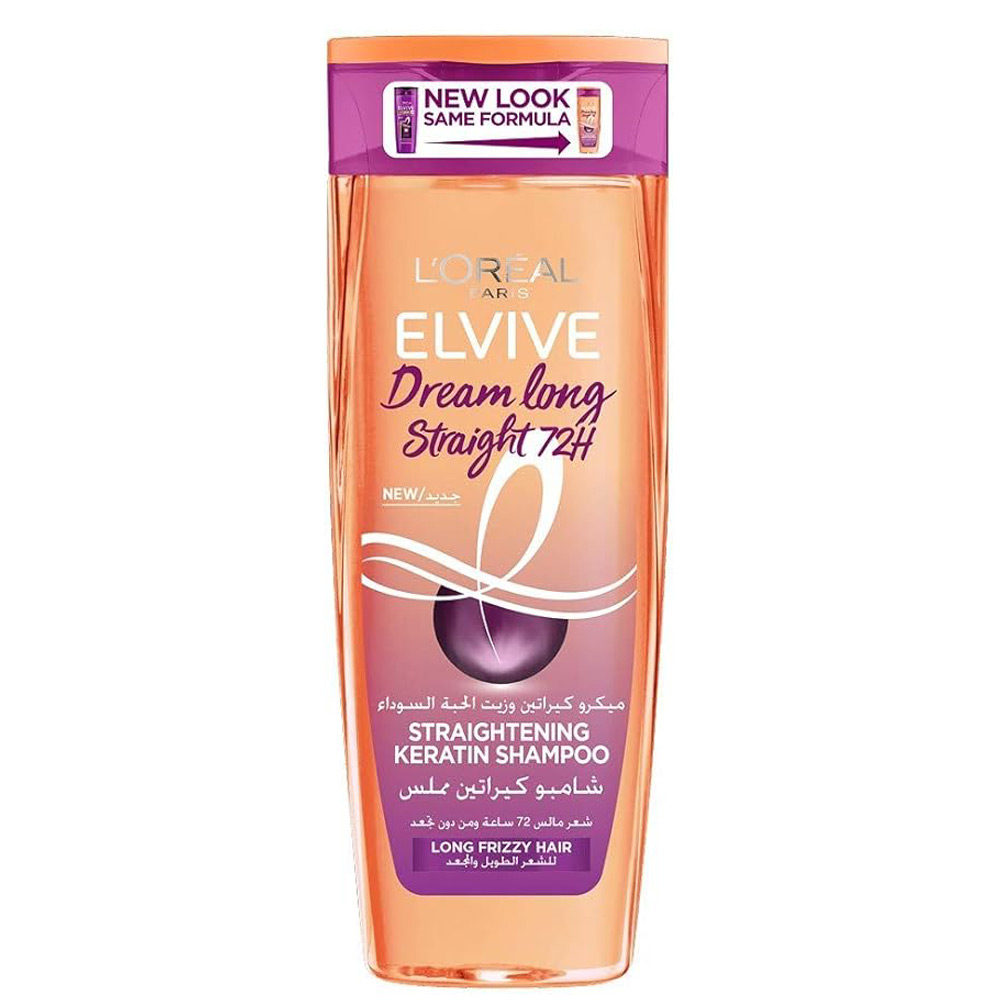Loreal Hair Shampoo Keratin Long Frizzy Hair 600 ml