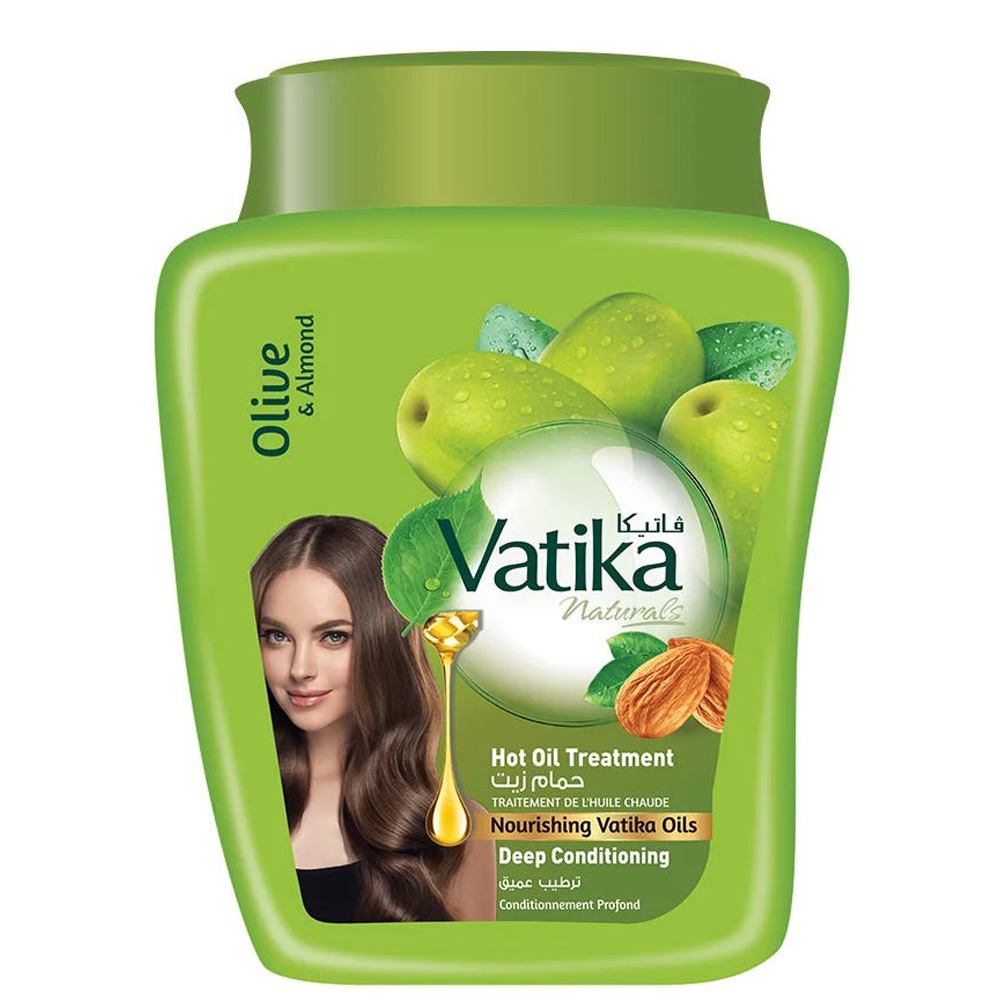 Vatika Hot Hair Oil Treat Deep Cond Olive 500 gm