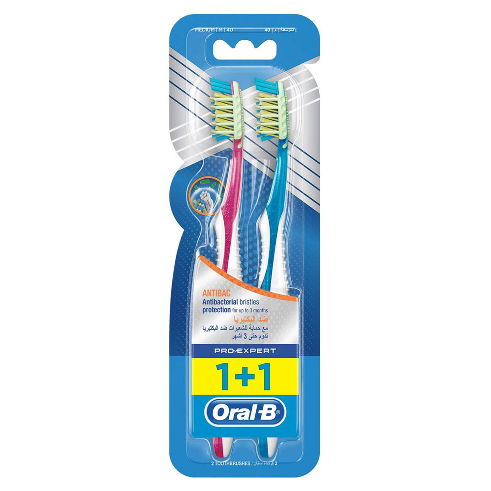 Oral B T.P Extra Clean Medium 1+1