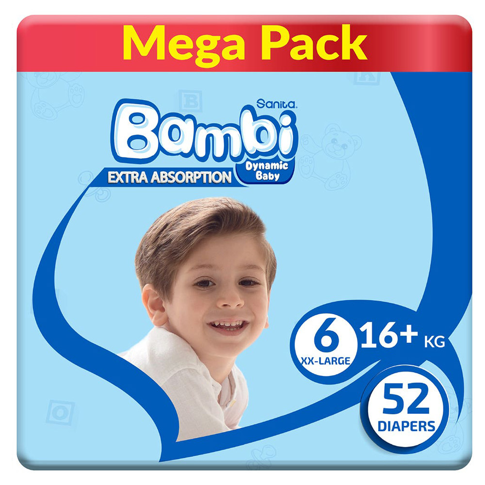 Sanita Bambi Mega NO 6  46 PC