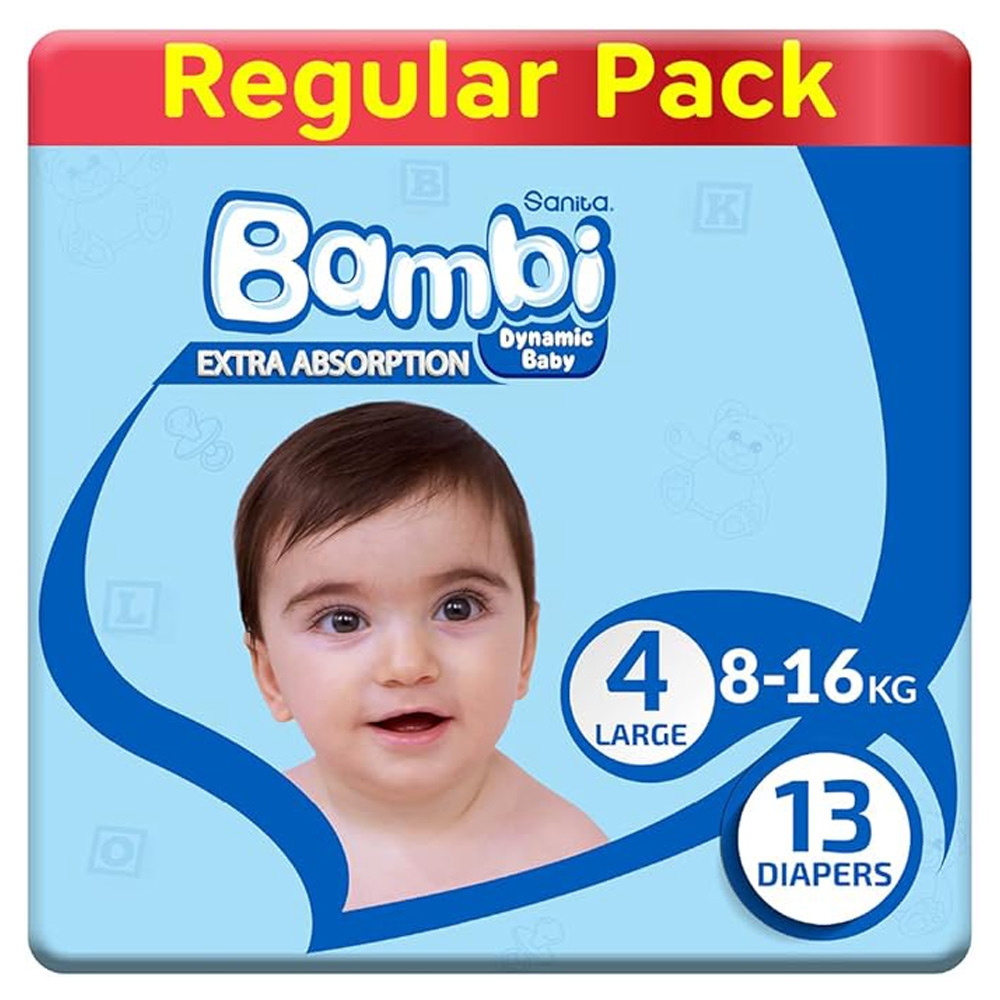 Sanita Bambi Small NO 4 13 PC