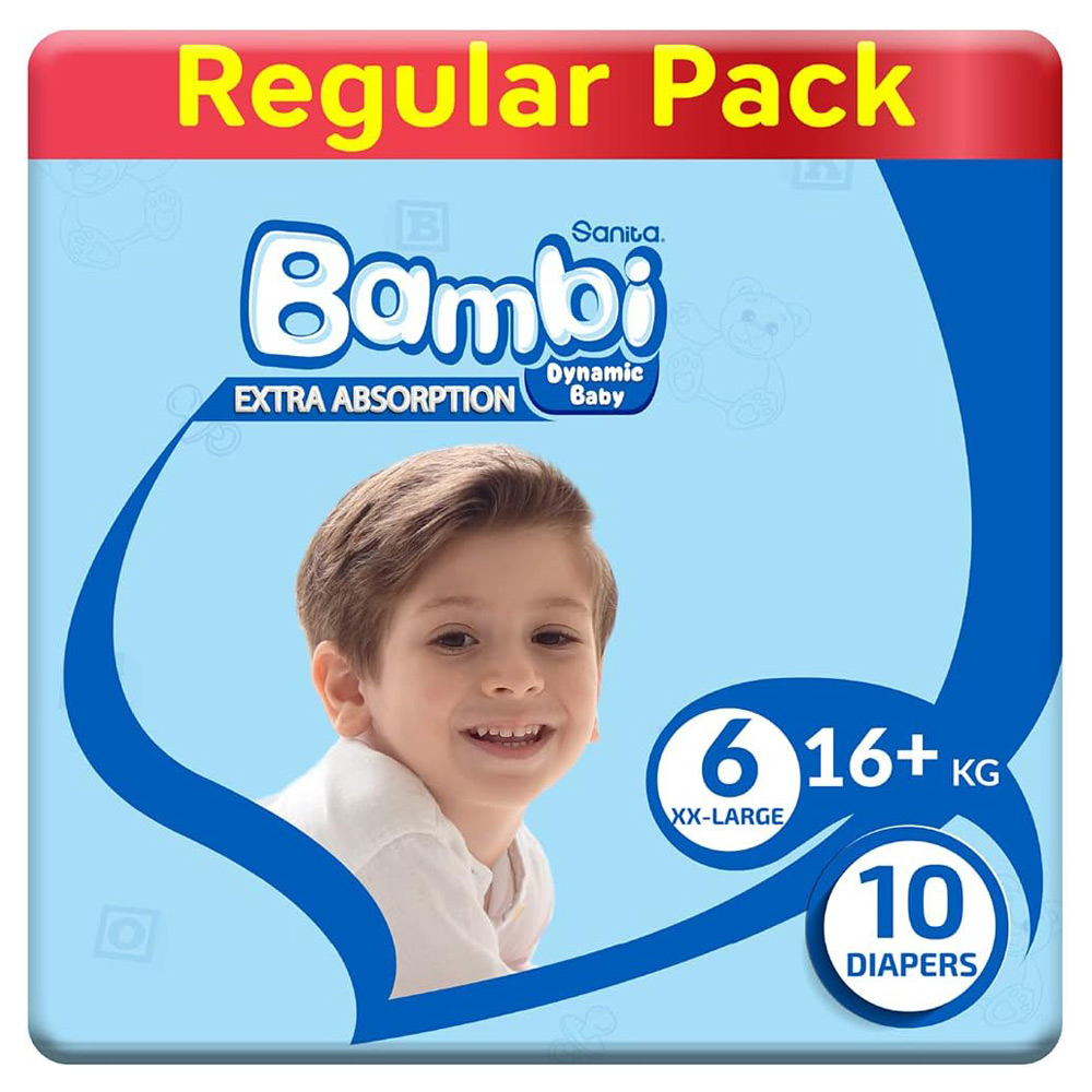 Sanita Bambi Small NO 6 10 PC