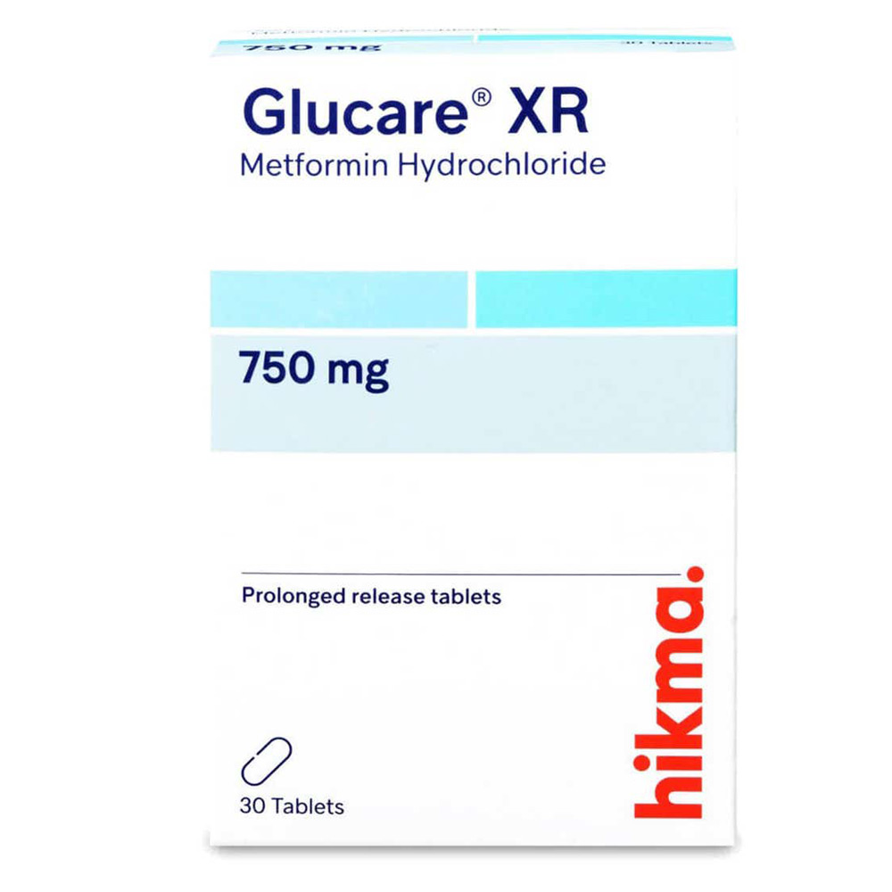 GLUCARE XR 750 30 TAB