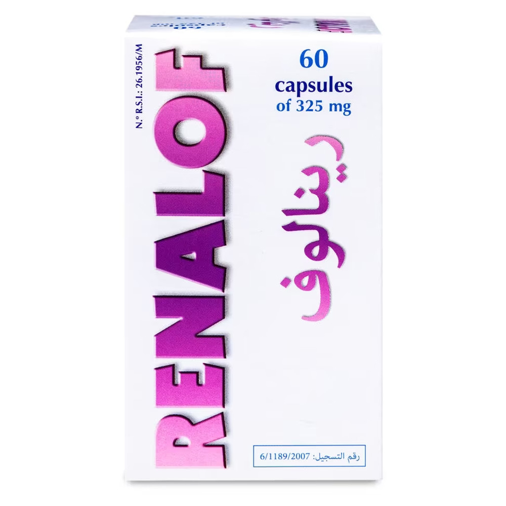 RENALOF 325 MG 60 CAP