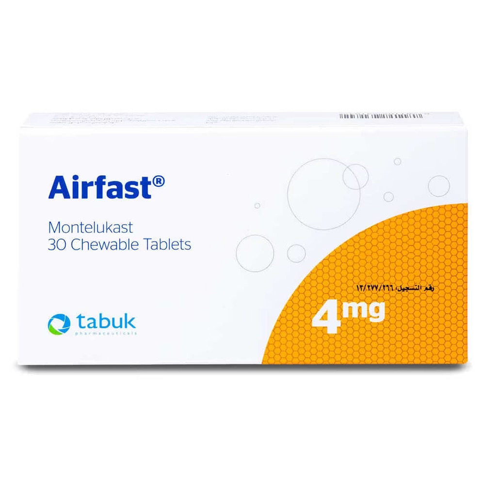 Airfast 4 mg Chewable