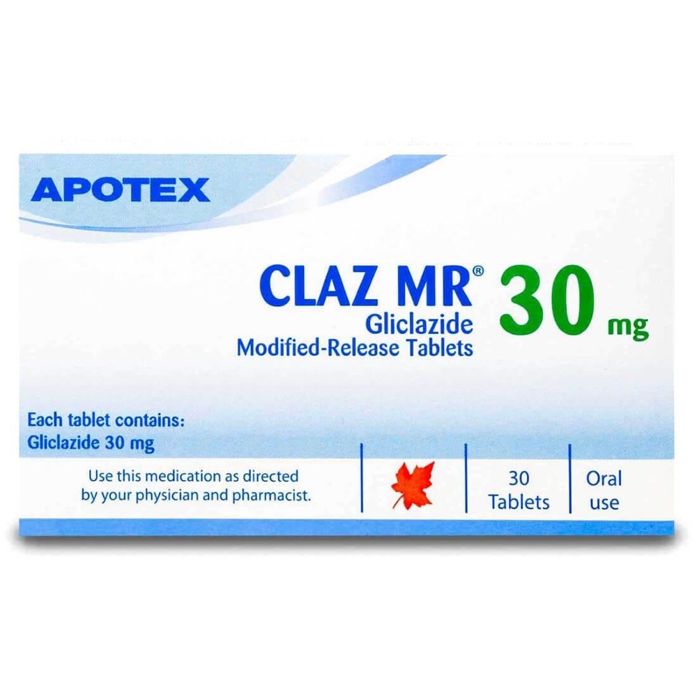 CLAZ MR 30MG 30 TAB