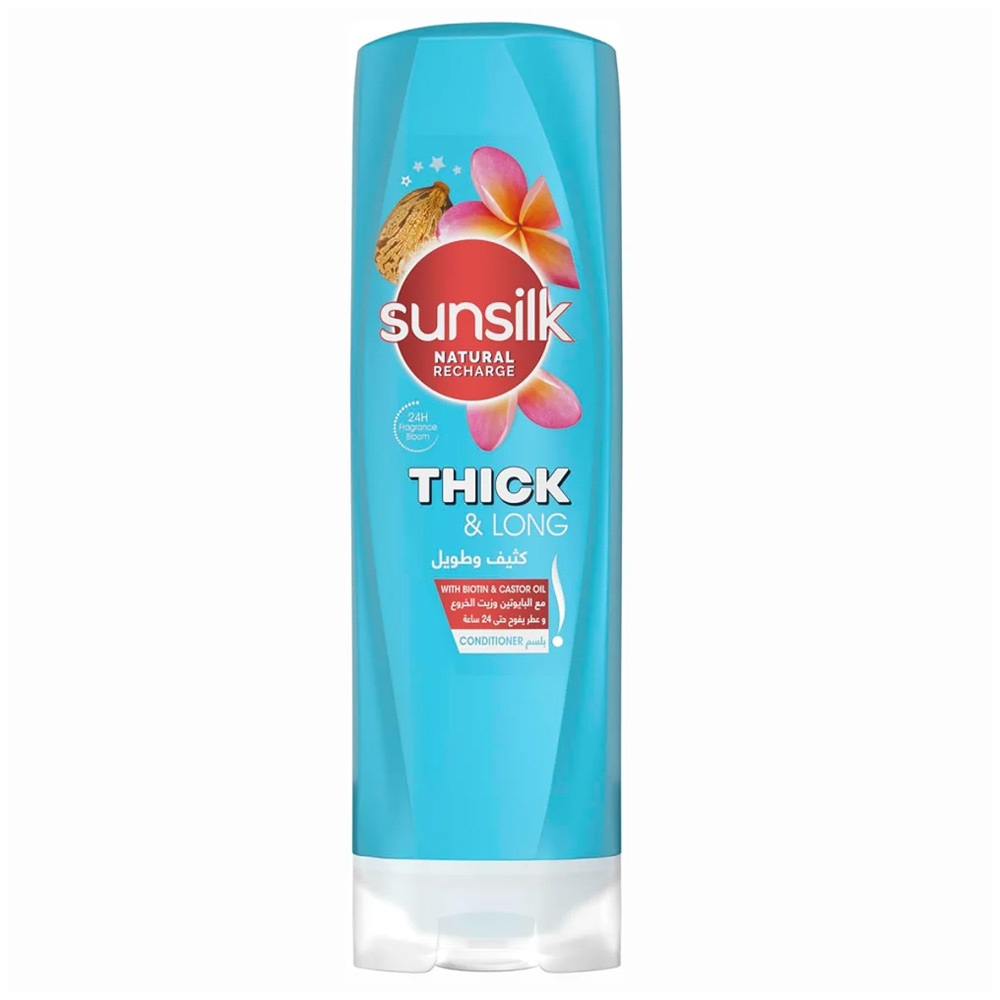 Sunsilk Hair Conditioner Thick LongCastor Oil 350 ml