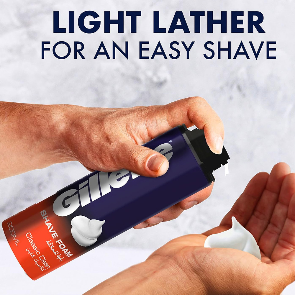 Gillette Shaving Foam Lemon 200 ml