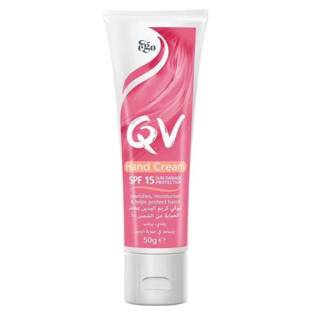 QV Hand Cream Nourishes Moisturises Spf 15 50 gm