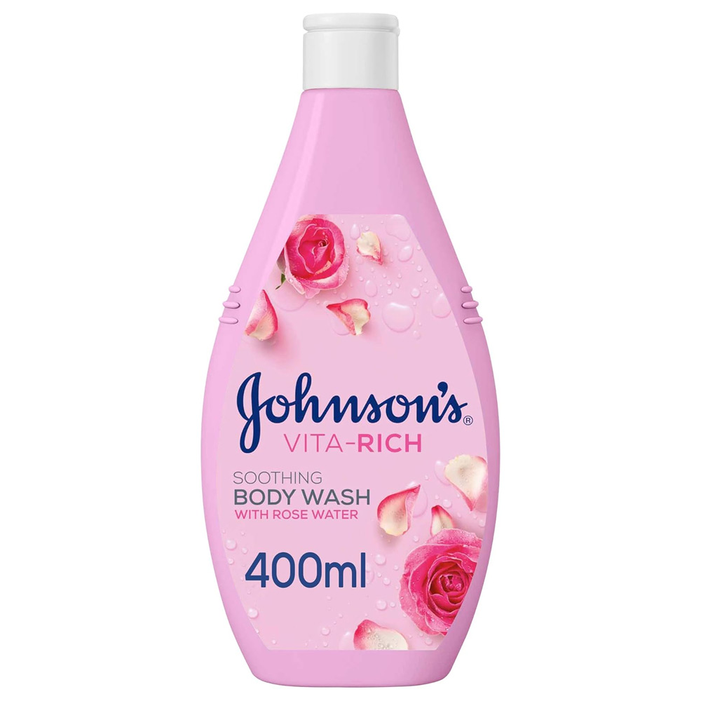 Johnson Shower Gel Rose Water 400 ml