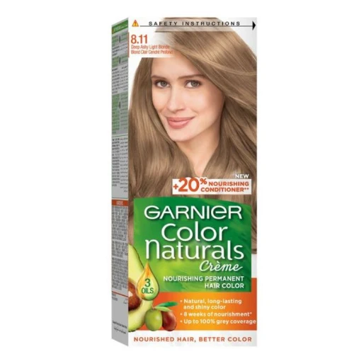 Garnier Hair Color Light Blond Deep Gray 8.11