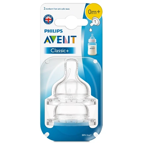 Philips Avent Teats Classic +0