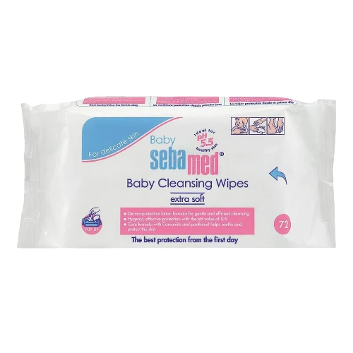 Sebamed Wipes 72 Pc
