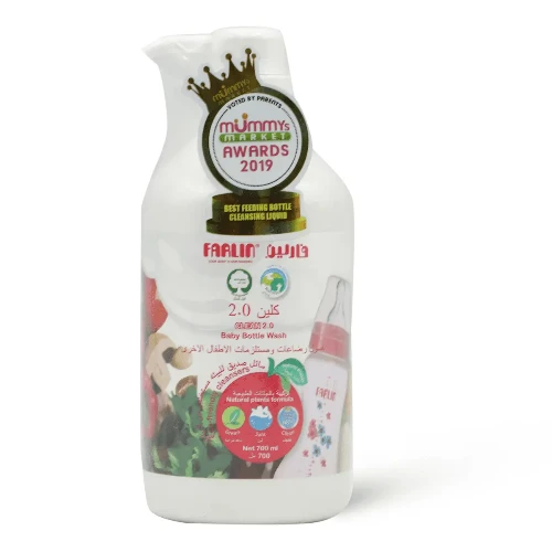 Farlin Clean Baby Bottle Wash Mousse Pump
