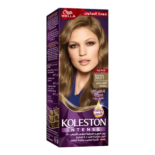 Koleston Hair Color Medium Ash Blonde 307/1 50 ml
