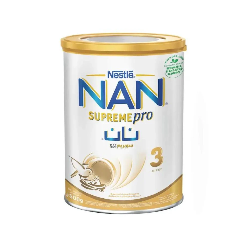 نان اتش ايه حليب أطفال سوبريم (3) 800 جم