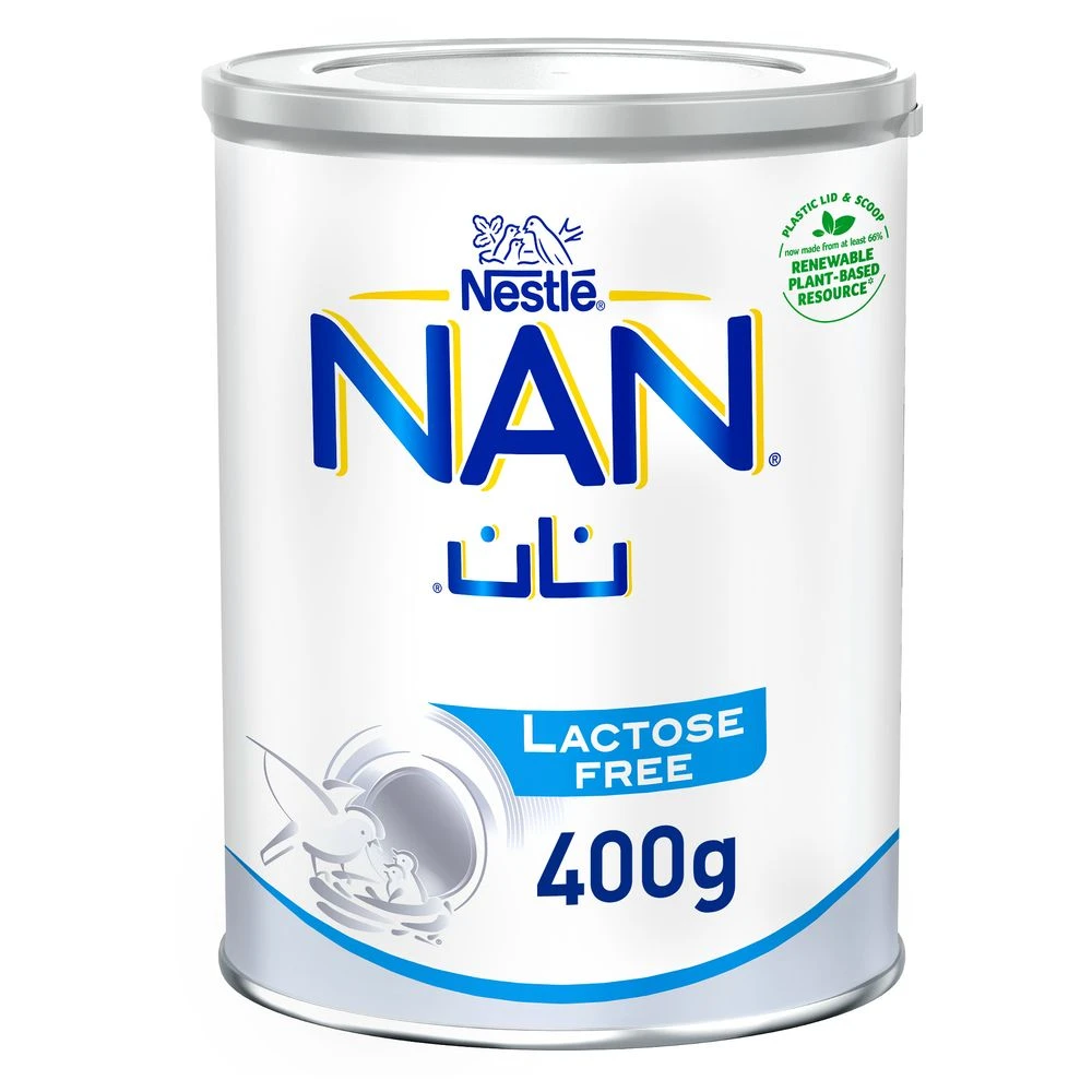نان إل إف حليب أطفال خالى من اللاكتوز 400 جم