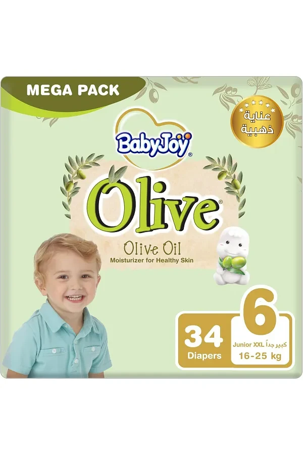 Baby Joy Olive Oil Mega No 6 34 pc(24354)