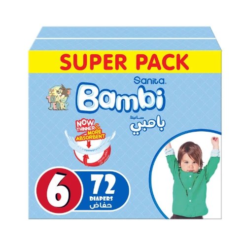 Sanita Bambi Box NO 6 72 PC