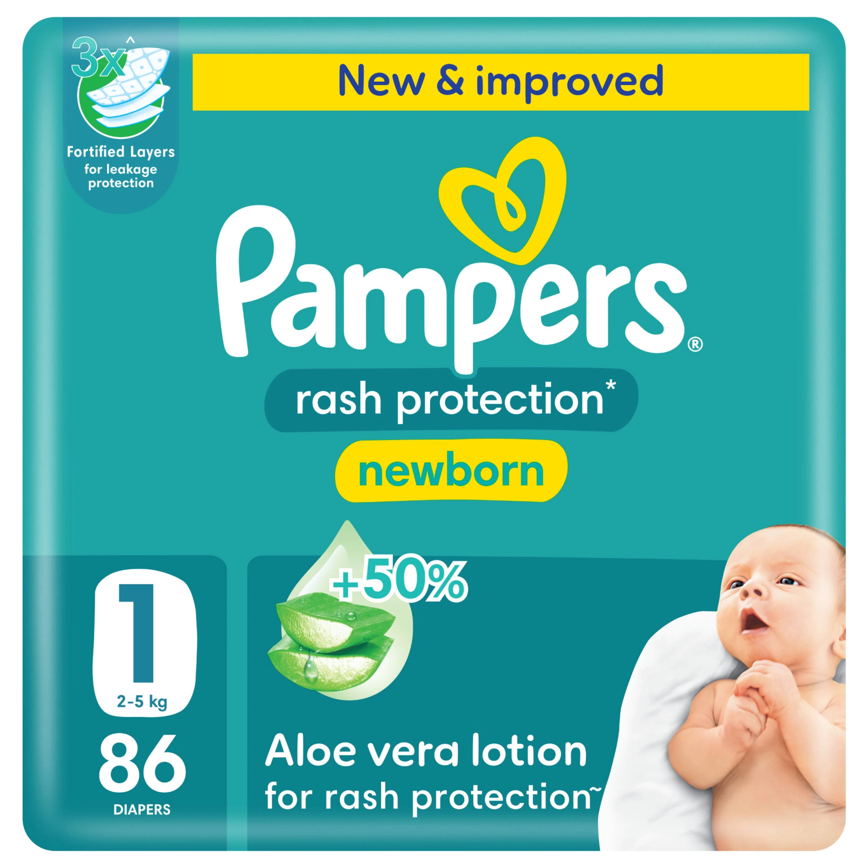 Pampers Package Mega Size (1) 86 pc