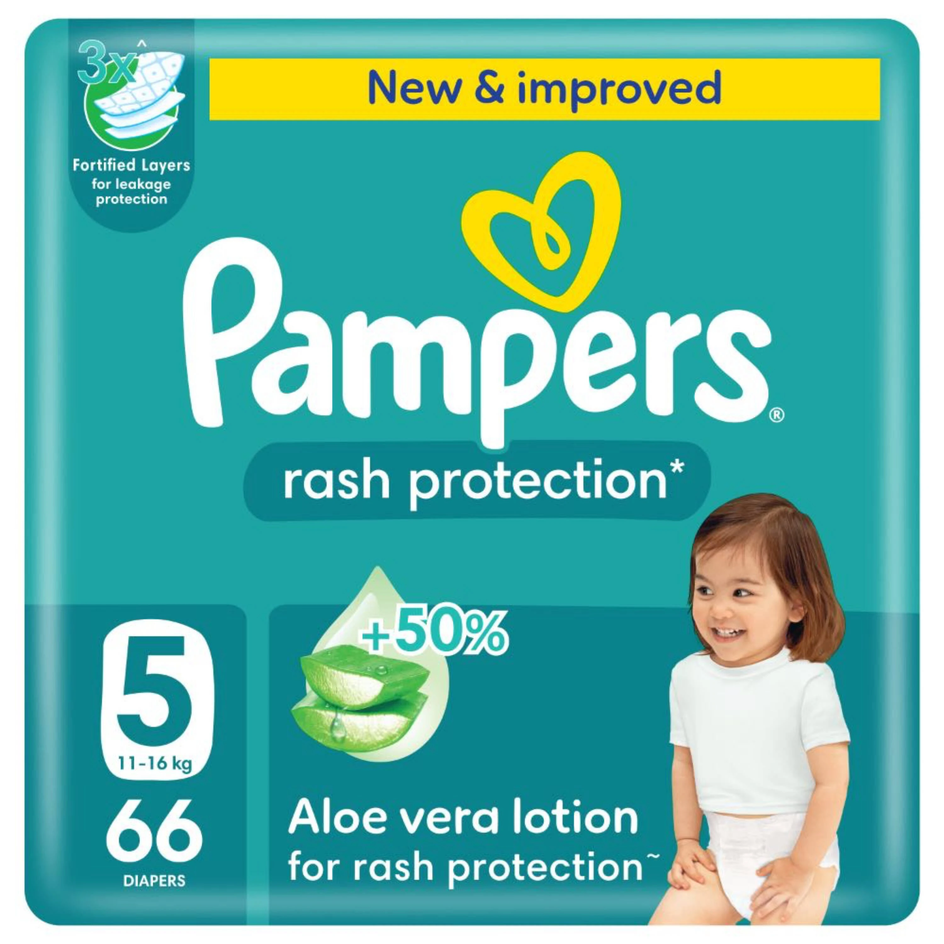 Pampers Package Mega Size (4) 74 pc