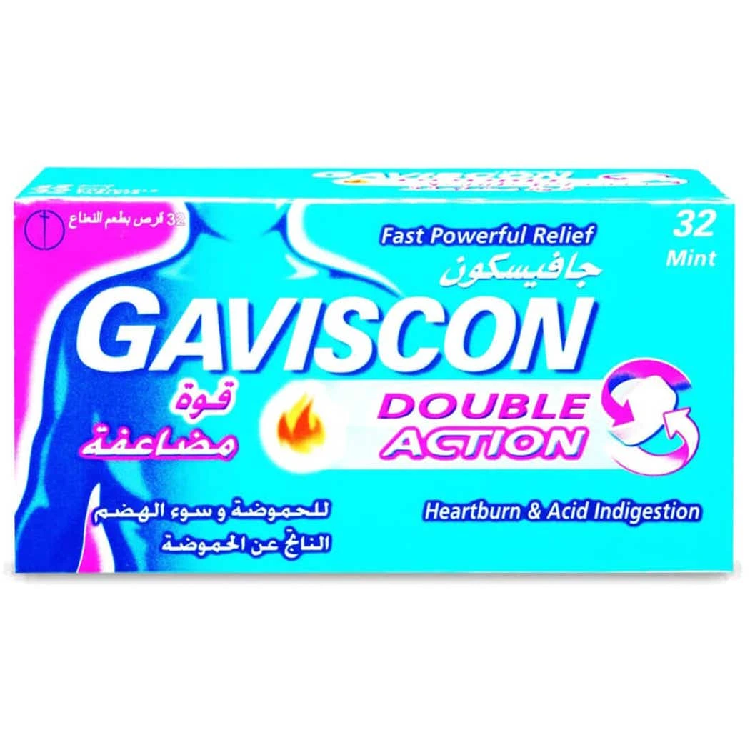 GAVISCON DOUBLE AC 32 TAB