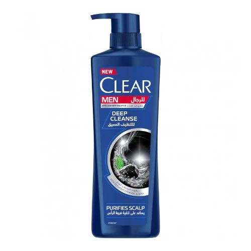Clear Hair Shampoo Men Charcoal 600 ml