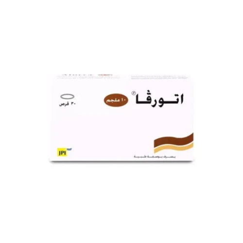 اتورفا10 مجم 30 قرص