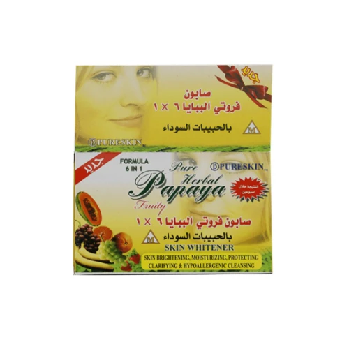Pure Skin Papaya Bar 6*1 135 gm