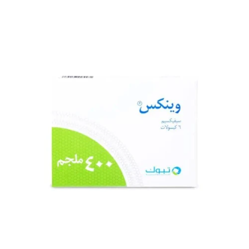 WINEX 400MG 6CAP