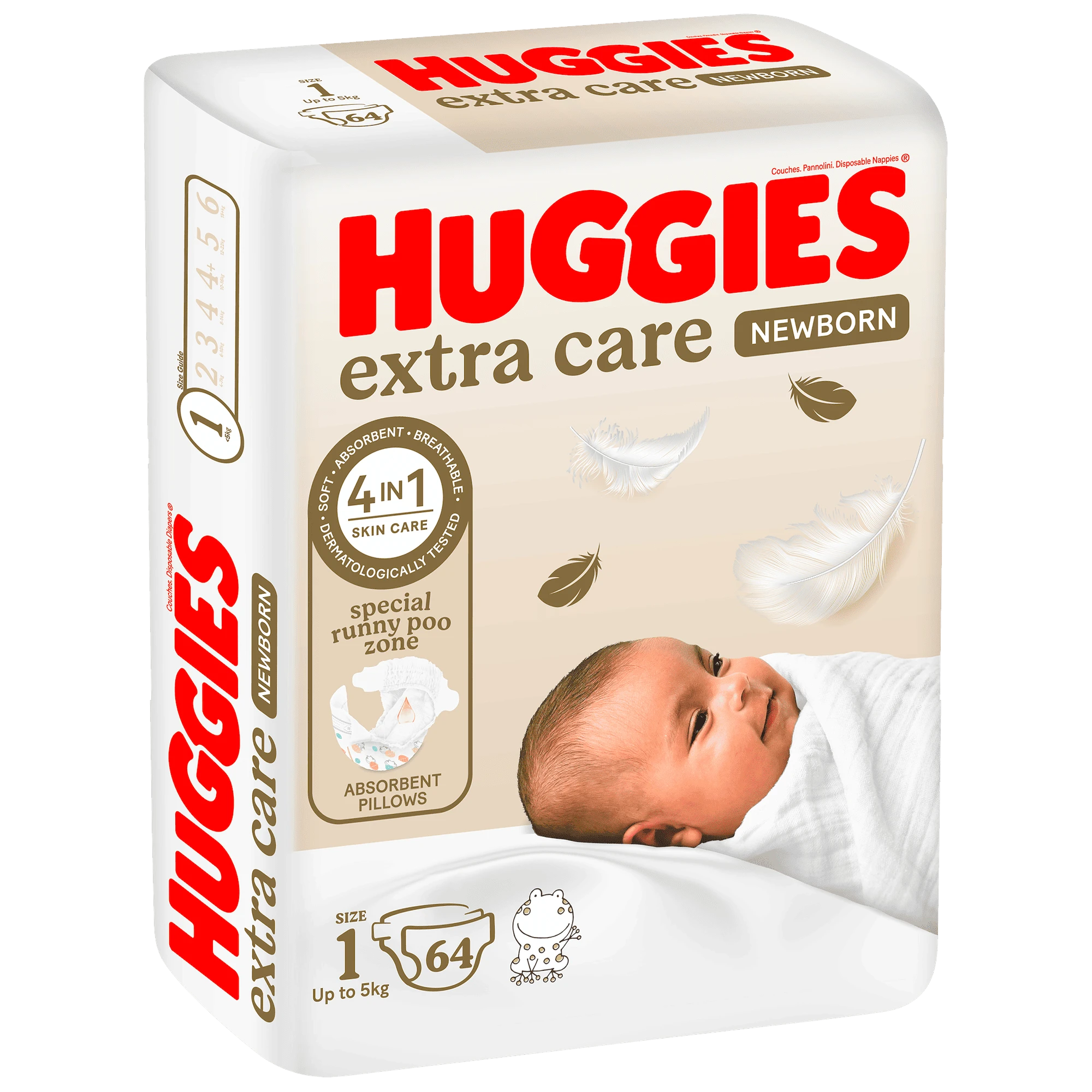 Huggies Package Mega Size (1) 64 pc