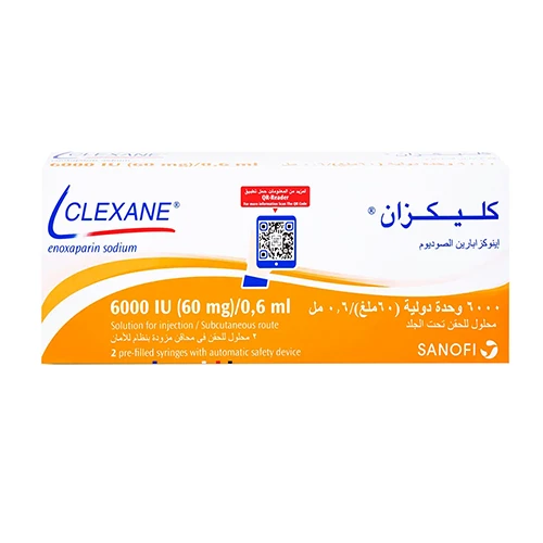 كليكزان 6000 وحدة دولية/0.6 محاقن معبأة مسبقا