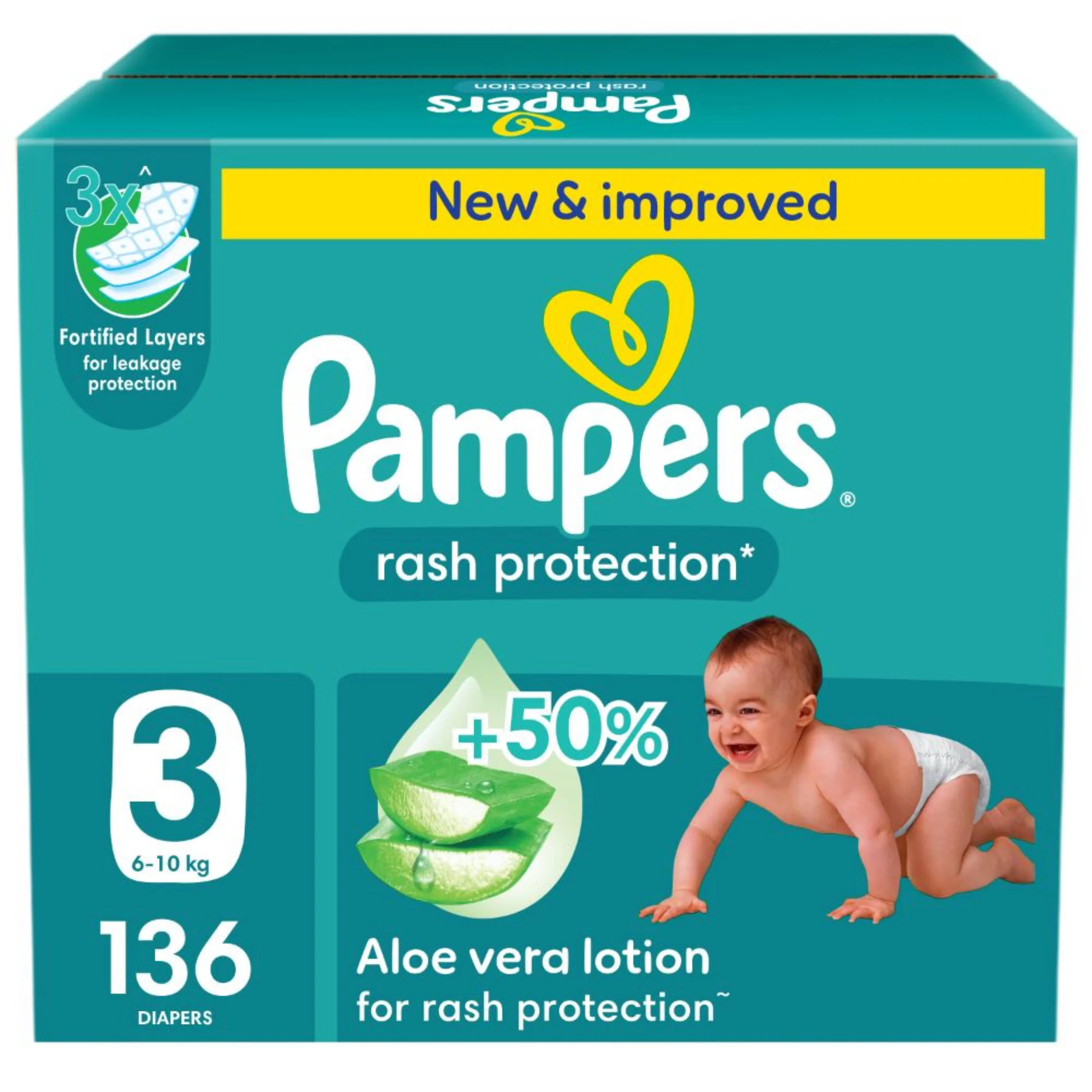 Pampers Box Jumbo NO 3 136PC