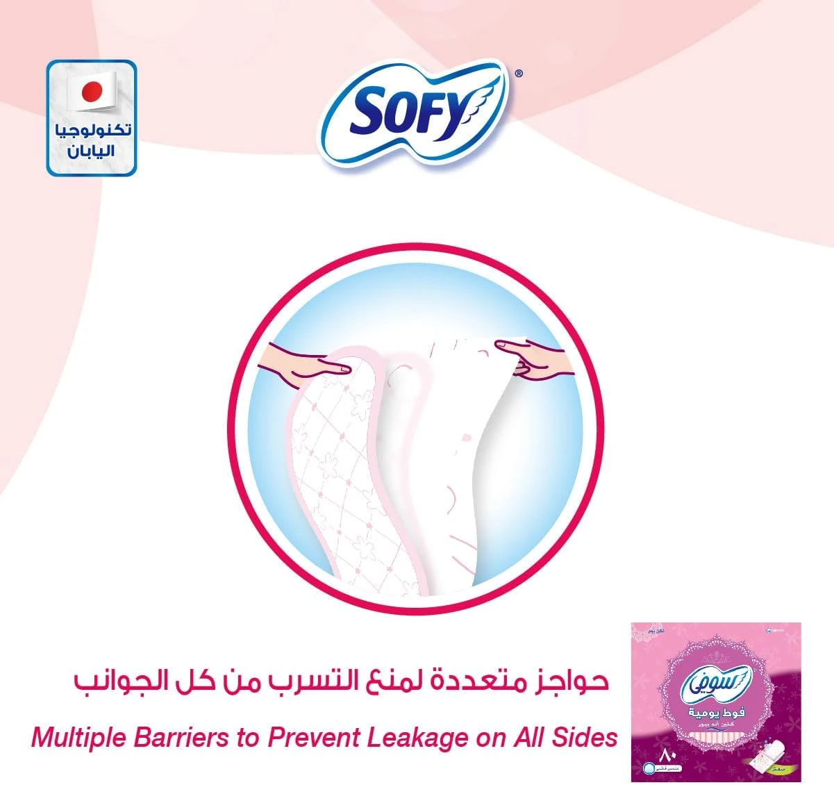 Sofy Pantyliner Clean Pure Fresh 80pc (58513)
