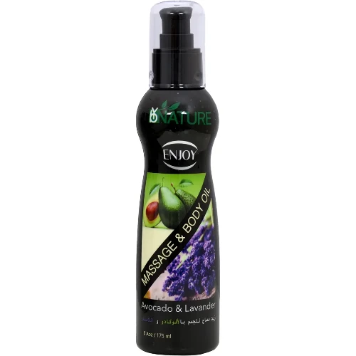 Enjoy massage oil Avocado lavander 175 ml
