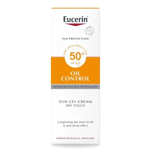 Eucerin Oil Control Sun Gel-Cream Spf+50 50 ml