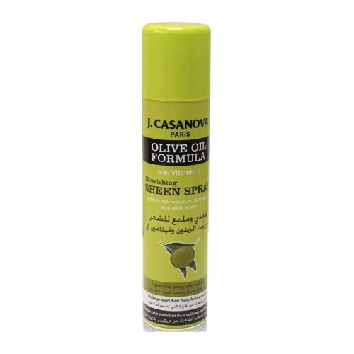 J.CASANOVA SPRAY SHEEN SPRAY 200ML OLIVE OIL