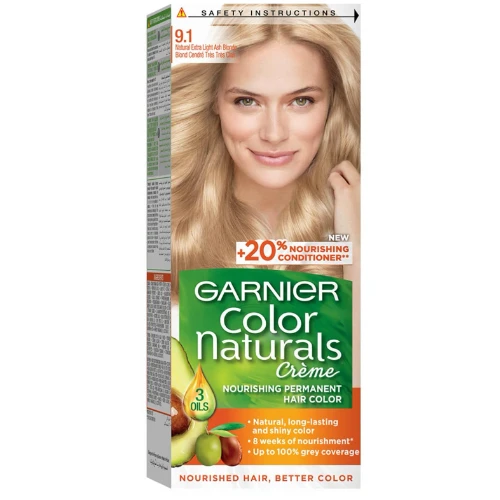 Garnier Hair Color Natural Extra Light Ash Blond 9.1